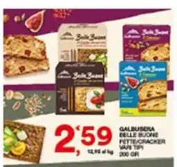Sisa GALBUSERA BELLE BUONE PETTICRACKER offerta