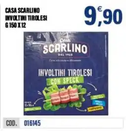 Adhoc Casa Scarlino Involtoni Tirolesi con Speck offerta