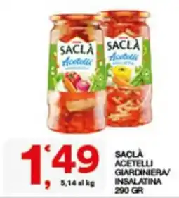Sisa SACLÀ Acetelli Giardiniera/Insalatina offerta