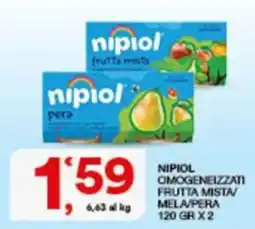 Sisa Nipiol Omogeneizzati Frutta Mista/Mela/Pera offerta