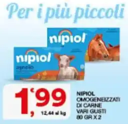 Sisa Nipiol omogeneizzati di carne offerta