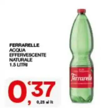 Sisa Ferrarelle Acqua Effervescente Naturale offerta