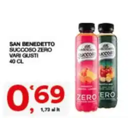 Sisa San Benedetto Succoso Zero offerta
