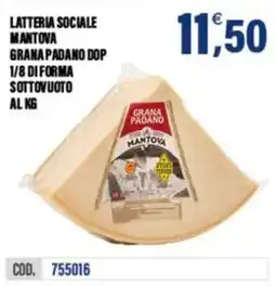Adhoc Grana Padano DOP offerta