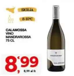 Sisa Calamossa Vino Mandrarossa offerta