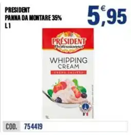 Adhoc Panna da montare President offerta