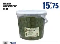 Adhoc Miraglia Olive Verdi "00" offerta