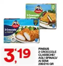Sisa Findus 2 Crocche Classiche offerta