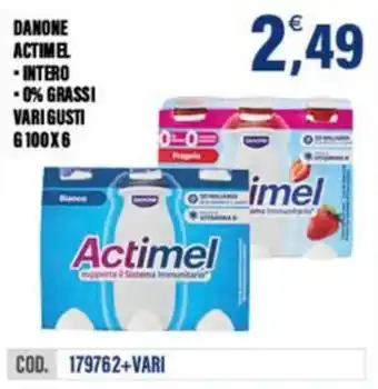 Adhoc Actimel offerta