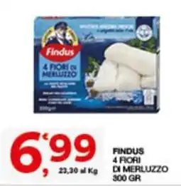 Sisa Findus 4 Fiori di Merluzzo offerta