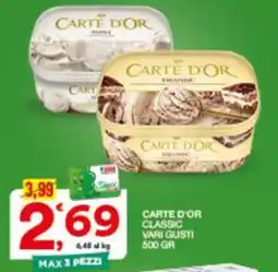 Sisa CARTE D'OR CLASSIC offerta
