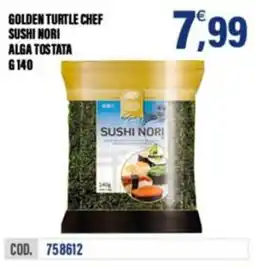 Adhoc GOLDEN TURTLE CHEF SUSHI NORI offerta