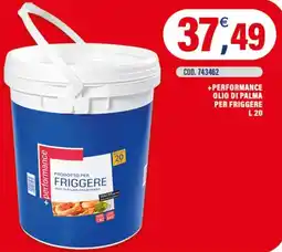 Adhoc +performance Olio di Palma per Friggere offerta