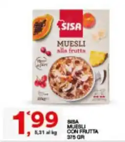 Sisa SISA MUESLI alla frutta offerta