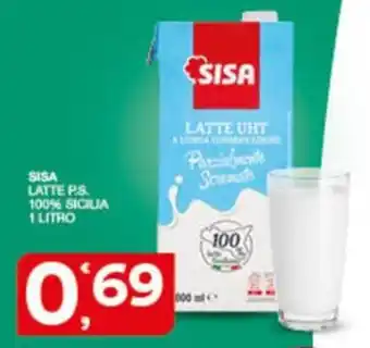 Sisa SISA LATTE P.S. offerta