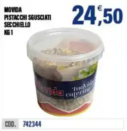Adhoc Movida Pistacchi Sgusciati Secchiello offerta
