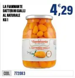 Adhoc La Fiamman te Datterini Gialli Al Naturale offerta