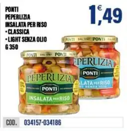 Adhoc PONTI PEPERLIZIA INSALATA PER RISO offerta