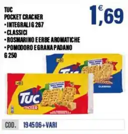 Adhoc TUC POCKET CRACKER offerta