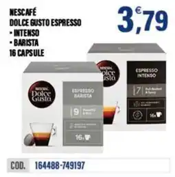 Adhoc NESCAFÉ DOLCE GUSTO ESPRESSO offerta