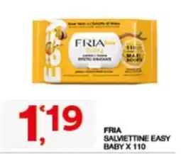 Sisa FRIA SALVETTINE EASY BABY offerta