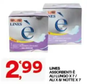 Sisa LINES ASSORBENTI È offerta