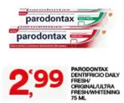 Sisa parodontax dentifricio daily fresh/ original/ultra fresh/whitening offerta