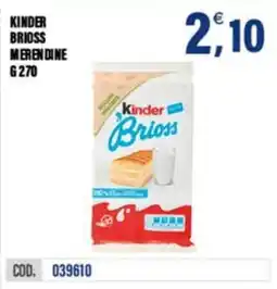Adhoc Kinder Brioss offerta