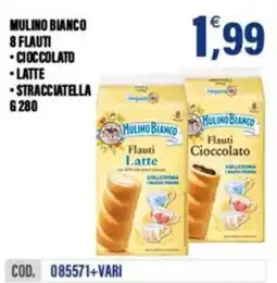 Adhoc Mulino Bianco Flauti Latte offerta