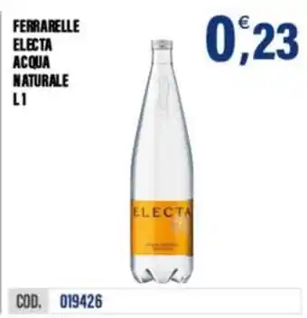 Adhoc Ferrarelle Electa Acqua Naturale offerta