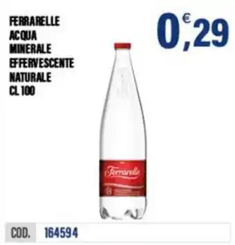 Adhoc Ferrarelle Acqua Minerale Effervescente Naturale offerta