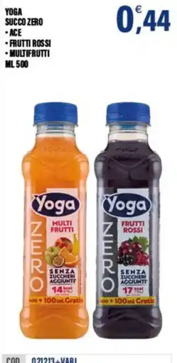 Adhoc Yoga Succo Zero offerta