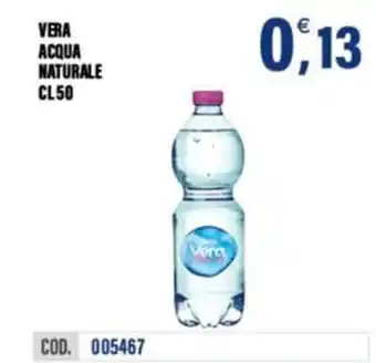Adhoc Vera Acqua Naturale offerta