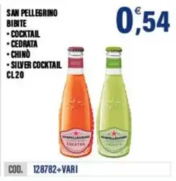 Adhoc SAN PELLEGRINO BIBITE offerta