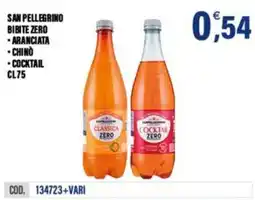Adhoc San Pellegrino Bibite Zero offerta