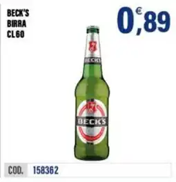 Adhoc BECK'S BIRRA offerta