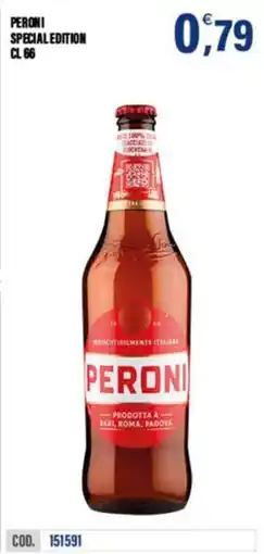 Adhoc PERONI SPECIALEDITION offerta