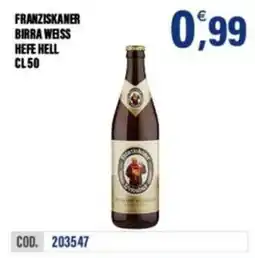 Adhoc FRANZISKANER BIRRA WEISS offerta