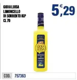 Adhoc GIOIA LUISA LIMONCELLO DI SORRENTO IGP offerta