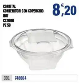 Adhoc CONTITAL CONTENITORI CON COPERCHIO offerta