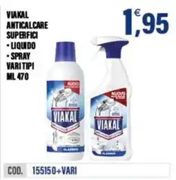 Adhoc VIAKAL ANTICALCARE SUPERFICI offerta