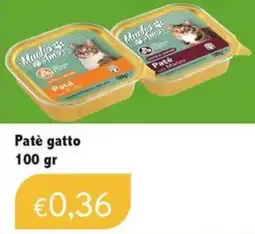 Sirene Blu Mudjo Paté gatto offerta