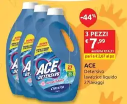 PiùMe ACE Detersivo offerta