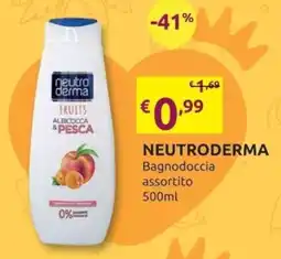 PiùMe Neutroderma Bagnodoccia offerta