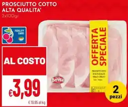 Pan Prosciutto cotto alta qualità Beretta offerta