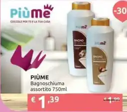PiùMe PIÙME Bagnoschiuma offerta