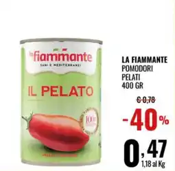 Gecop LA FIAMMANTE POMODORI PELATI offerta