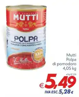 Iper Super Conveniente Mutti Polpa di pomodoro offerta