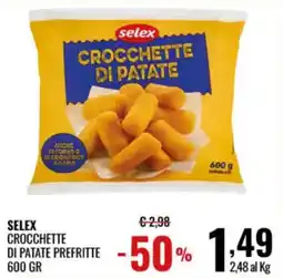 Gecop selex CROCCETTE DI PATATE offerta