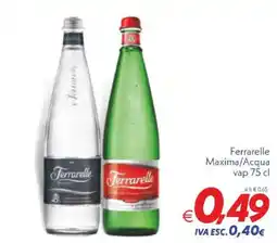Iper Super Conveniente Ferrarelle Maxima/Acqua vap offerta